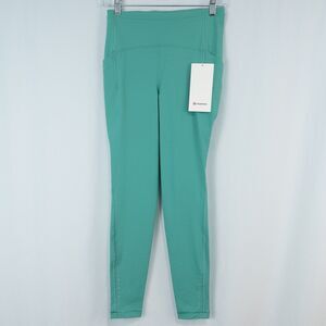 Lululemon Swift Speed High Rise Tight 28" Womens 6 Maldives Green LW5GFBS